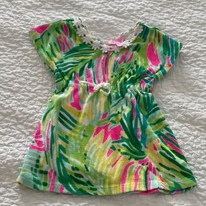 Lilly Pulitzer Girls XS  (2-3) Like New cover up